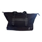 Nike Black Tote Duffel Bag Gym Travel Sport Shoe Compartment Shoulder Strap
