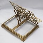 Vintage Folding Brass Bible Recipe Book Stand