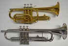 Set lot 1 French Horn  1 Trumpet  1 Tenor Trombone 1 Cornet - Yamaha  King  Olds