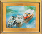 Creative Mark Plein Air Wooden Picture Frame - 8x10 Gold - Professional Single F