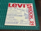 Rare 1996 Levi s Catalog Book 21 S s Spring Summer Book Japanese Japan Used Book