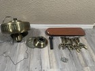 Vintage 52    Hunter Original Ceiling Fan - Antique Brass - 1990 - Sold As Is 