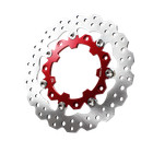 11 8  Red Floating 7 Holes Front Brake Rotor For Harley 2009-23 Touring Agitator