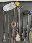 Mixed Lot Of 9 Wearable Jewelry Vintage new Silver gold Tone Layer Long Short
