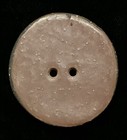 Antique  Zia Pottery Button  Native American Crafted 