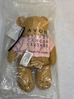 Avon Breast Cancer Crusade Bear Sealed In Bag Pink Ribbon Small Stuffed Animal