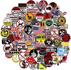 100 Pack Hard Hat Stickers Funny Tool Box Sticker Helmet Welding Construction