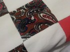 Nice Handmade Patchwork Quilt 85   X  90 