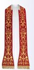 Roman Velvet Red  Stole Vestment