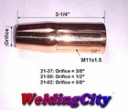 Weldingcity 5-pk Mig Welding Gun Nozzle 21-50 1 2  For Lincoln 100l Tweco Mini 1