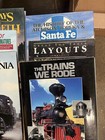 Lot Of 9  Vintage Railroad   Train Books
