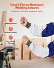 Vevor Flame Resistant Welding Sleeves Heavy Duty Sheepskin   Fr Cotton Sleeves