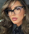 Cat Eye Eyeglasses Big Kitty Glasses Shadz Gafas Clear Blogger Insta Fashion  