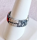 Marvels Iron Man Groove Life Color Silicone Ring New Nos 2020 Tin Box Sz 10