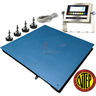 5 Year Warranty Pallet Scale 2x2 Floor Scale 24  X 24  Heavy Duty 2500 Lb