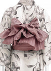 Japanese Yukata Women 2-piece Set Lily Floral Cotton Heko Obi Japan New