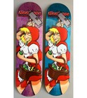 Hook Ups Skateboard Deck Red Riding Hood 8 5  X 32 25  Assorted Colors