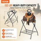 Vevor Folding Saddle Rack Portable Freestanding Horse Saddle Stand 132 Lbs
