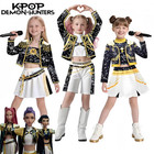 Girls Kids Kpop Demon Hunters Costume Rumi Zoey Mira Cosplay Christmas Outfits