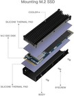 Xpc Hs80 M 2 Nvme 2280 Ssd Heatsink For Desktop Pc  Ps5 Playstation 5  1-pack 