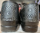 Dansko Professional Women s Clogs Silver   Black Starburst Pattern  Size 7-1 2