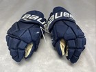 Bauer Vapor 1x Pro Gloves Mackenzie Weegar Game Worn 14  Florida Panthers