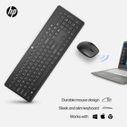 Hp 230 Wireless Mouse And Keyboard Combo Adjustable 1600 Dpi  Numeric Keypad