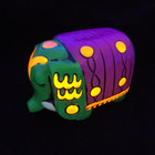 7  Pride Creations Japan Vintage 1960s Neon Dayglow Circus Elephant Bank Green