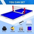 30ft Commercial Inflatable Volleyball Pool Court Pvc With Pump   Ball Outdoor
