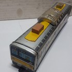 Vintage Japanese Tin Toy Train Ichiko 2 Showa Era