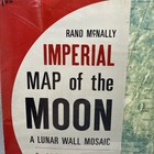 Imperial Map Of The Moon Rand Mcnally A Lunar Wall Mosiac 41  X 37 