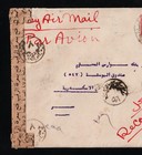 Iraq  Postal Cover  Registered And Censored  1947