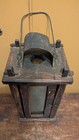 Antique Primitive Wooden Barn Candle Lantern - Early Wood Lantern Ex Cond 