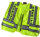 10x Lot Galls Safety Vest Yellow 3m Reflective Zip-n-rip M-xl Quanity 10