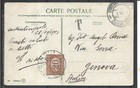 1908 Turkey Constantinople Main Street Of Pera austrian Post Office Levant