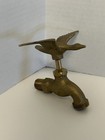 New Vintage Brass Flying Bird Duck Goose Garden Outdoor Faucet - B29