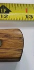 Vintage Old Hickory Carbon Steel 8   Butcher Knife  W  Hickory Scales 
