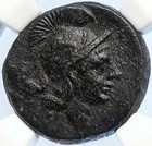 Magnesia  Ionia 200bc Authentic Ancient Greek Horeseman Warrior Coin Ngc I106039