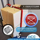 Usa 2 Pack 1  X 5ft Cam Buckle Endless Lashing Strap For Motorcycle Bicycle Boat
