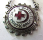 Rare Russian Soviet Communist Badge Ready For Sanitary Defense Of Ussr Red Cross