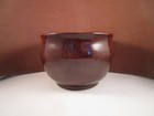 Vintage Unmarked Art Pottery Planter Pot Brown