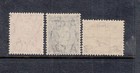 1941 Kgvi Surcharges Set Of 3 Stamps  Sg200-202   Mint Never Hinged