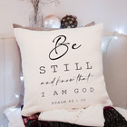 Bible Verse Throw Pillow Cover Cushion Case  Christian Religious Decor Gift  Scr