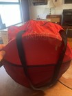 Kidco Peapod Pop-up Toddlers Travel Bed  Sleeping Bag air Matress Cranberry Red