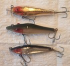  3  Vintage Mirro-lure Fishing Lures   2  Are Rare Provokers