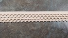 Dollhouse Reverse Scalloped Trim 4 Pieces 3 8  X 17  Thin 1 32  For Overlapping