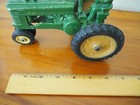 Vintage John Deere Model A Tractor W driver  Cast Aluminum  7  Length