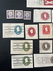 Lot Of 45 Singles  Various Postcard Stamps 1-6 Cents New And Used