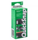 2 X Fujifilm Quicksnap 400 Single One Time Use Flash Camera  27 Exposure