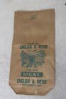 Oglethorpe Ga English   Webb Grists Meal Bag